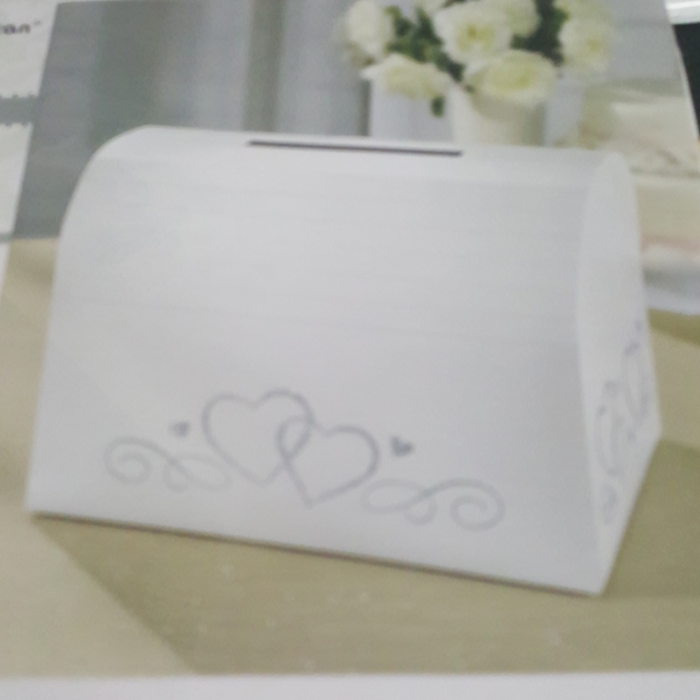Wedding card box. New.